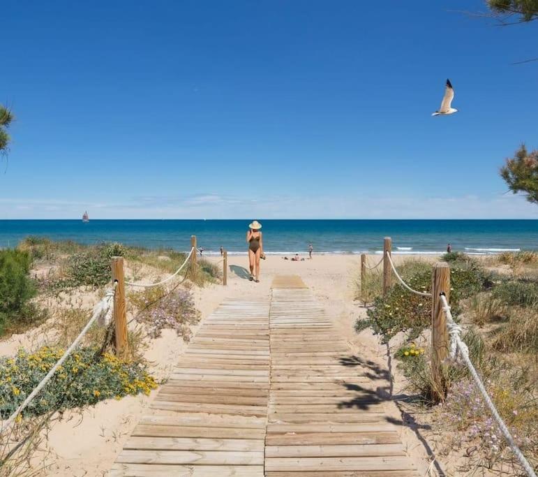 Apartamento Junto Al Mar Oliva Eksteriør bilde